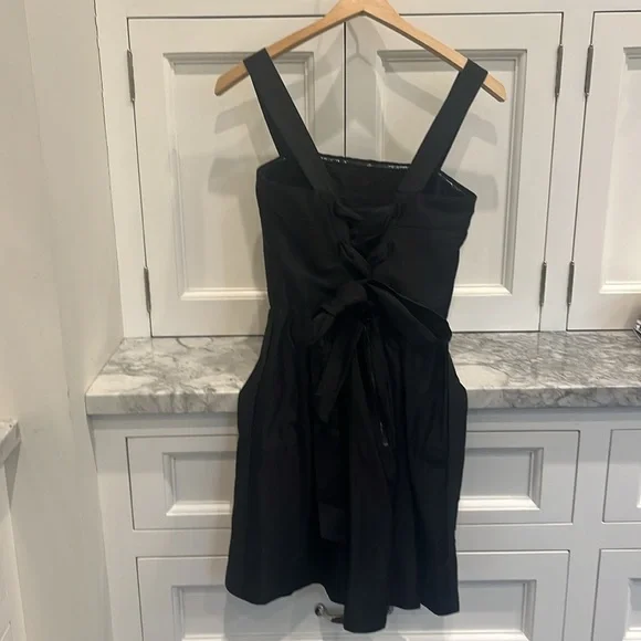 ALICE + OLIVIA Mini Sage Lace up dress - Picture 4 of 4